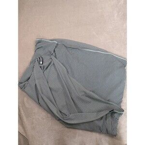 Lululemon Vinyasa Scarf Wrap Blue/White Stripes Adjustable Yoga Size O/S